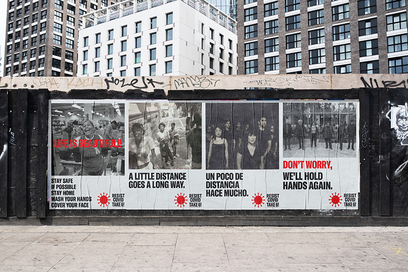 Resist COVID posters by Carrie Mae Weems Resist COVID posters by Carrie Mae Weems