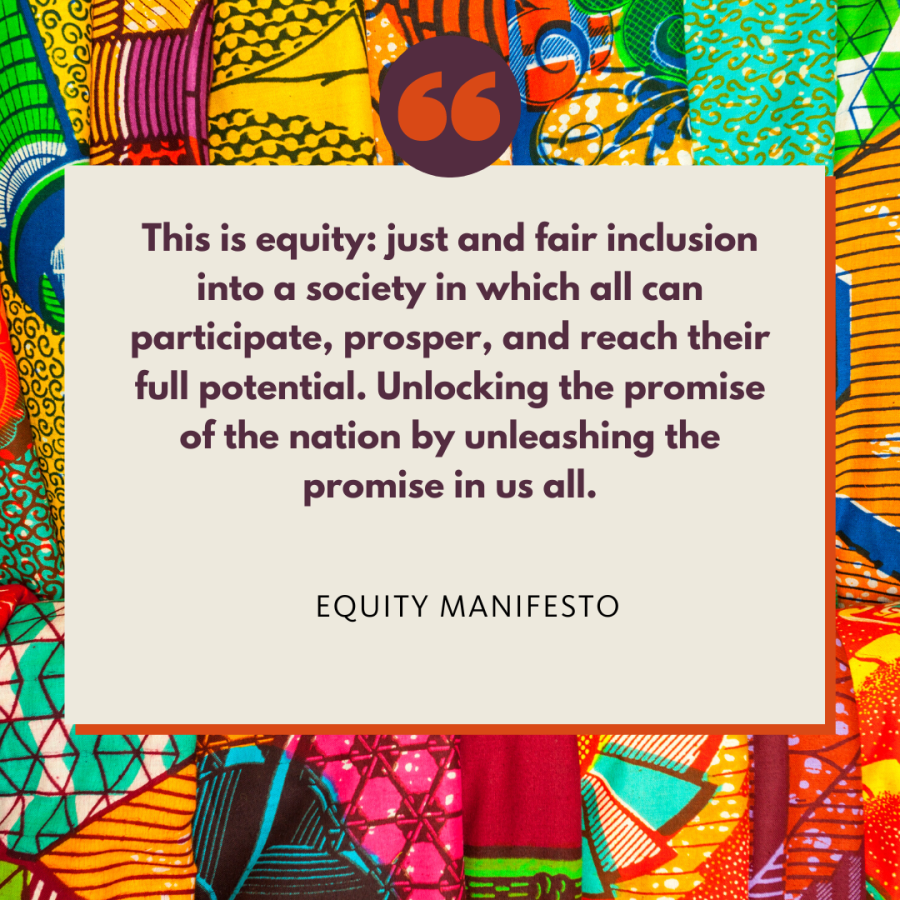 excerpt from Equity Manifesto 