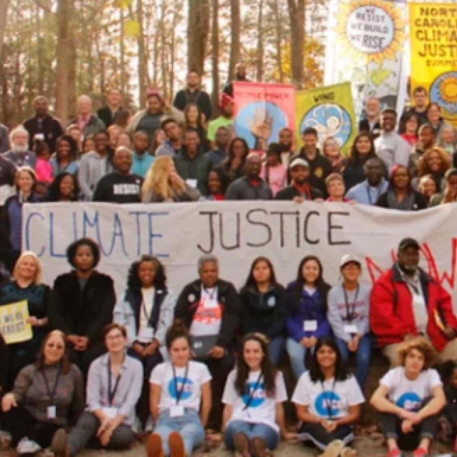 climate justice people in north carolina