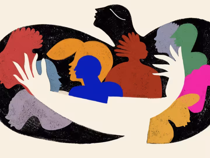 illustration: figures of people