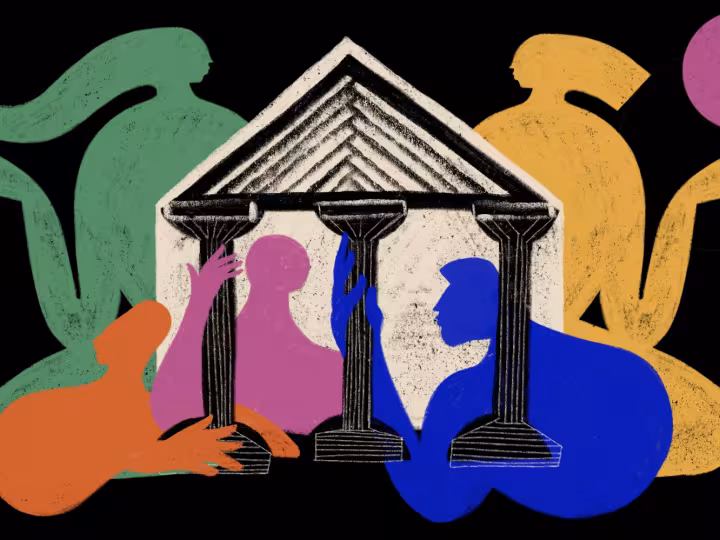 illustration of Diana Ejaita - people figures