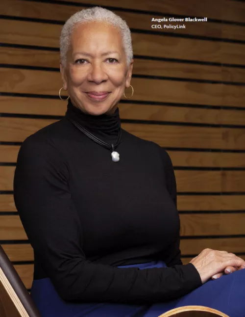 Angela Glover Blackwell portrait